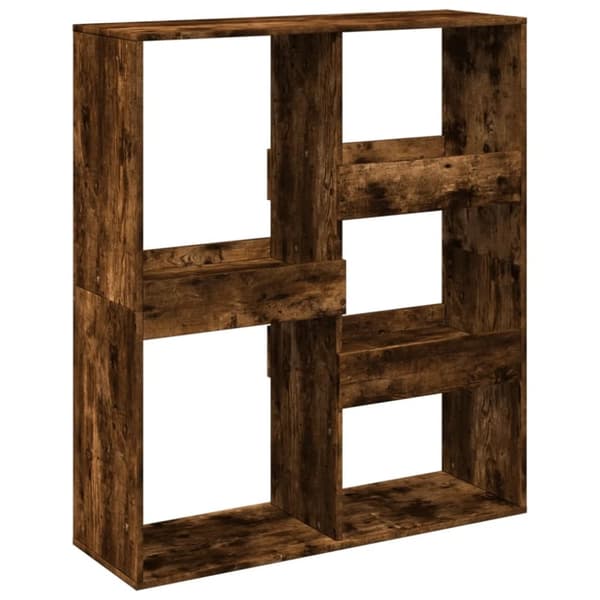 vidaXL bogreol/rumdeler 100x33x115 cm røget egetræsfarve