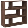 Miniatyrbilde 1 av 11: vidaXL Bokhylle/romdeler brun eik 100x33x94,5 cm