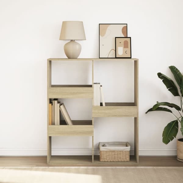 vidaXL bogreol/rumdeler 100x33x115 cm sonoma-eg
