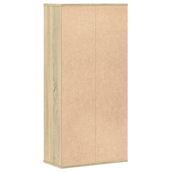 vidaXL bogreol 50x25x105 cm konstrueret træ sonoma-eg