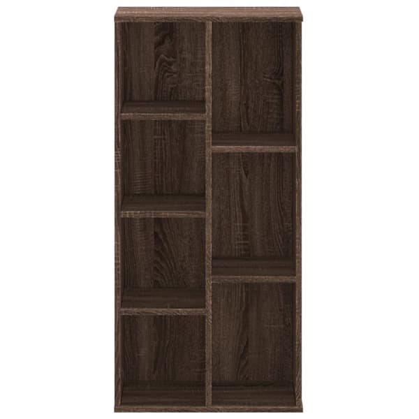 vidaXL bogreol 50x25x105 cm konstrueret træ brun egetræsfarve
