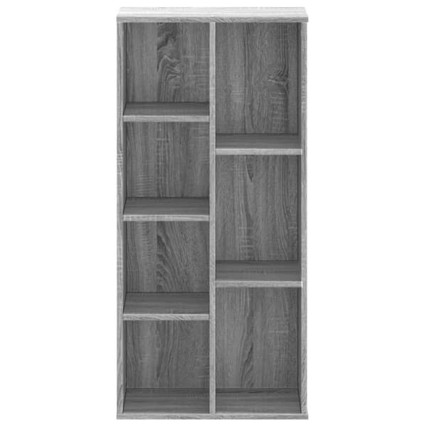 vidaXL bogreol 50x25x105 cm konstrueret træ grå sonoma-eg