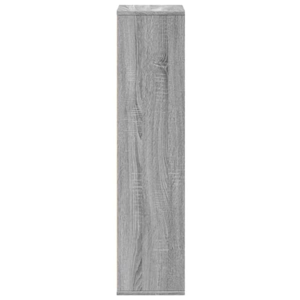 vidaXL bogreol 50x25x105 cm konstrueret træ grå sonoma-eg