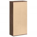 Miniatyrbilde 7 av 11: vidaXL Bokhylle brun eik 50x25x105 cm konstruert tre