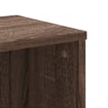 Miniatyrbilde 8 av 11: vidaXL Bokhylle brun eik 50x25x105 cm konstruert tre