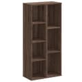 Miniatyrbilde 1 av 11: vidaXL Bokhylle brun eik 50x25x105 cm konstruert tre