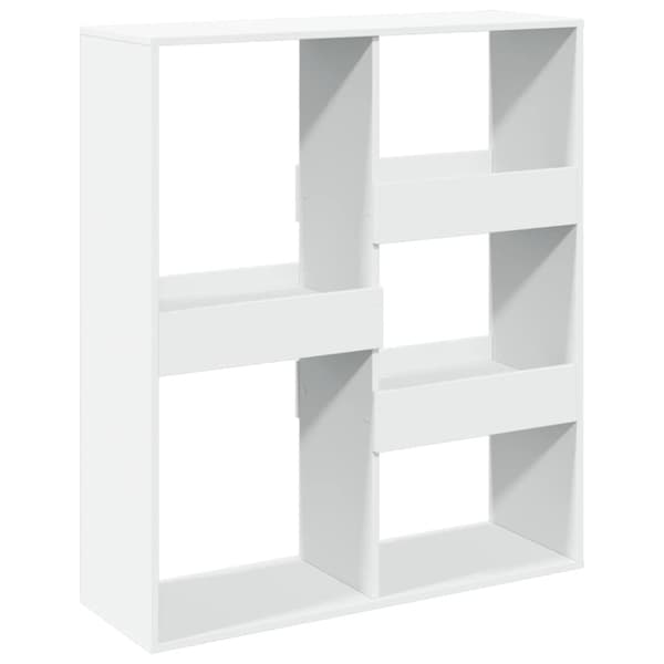 vidaXL Bokhylle/romdeler hvit 100x33x115 cm