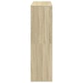 Miniatyrbilde 6 av 11: vidaXL Bokhylle/romdeler sonoma eik 100x33x115 cm