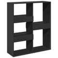 Miniatyrbilde 3 av 11: vidaXL Bokhylle/romdeler svart 100x33x115 cm