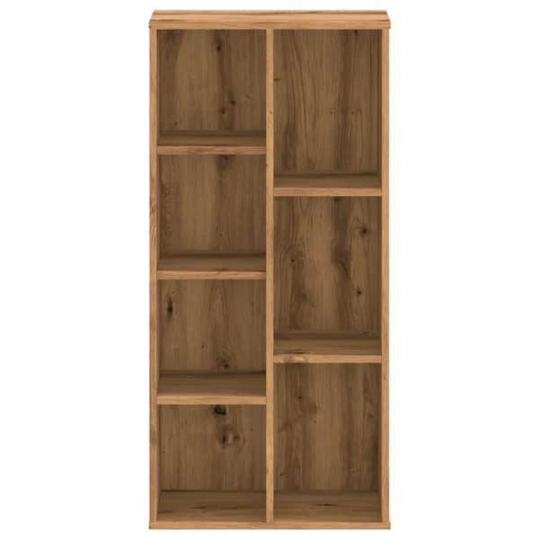 vidaXL Bokhylle artisan eik 50x25x105 cm konstruert tre