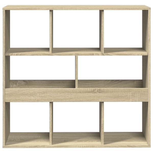 vidaXL Kirjahylly/tilanjakaja Sonoma-tammi 100x33x94,5 cm