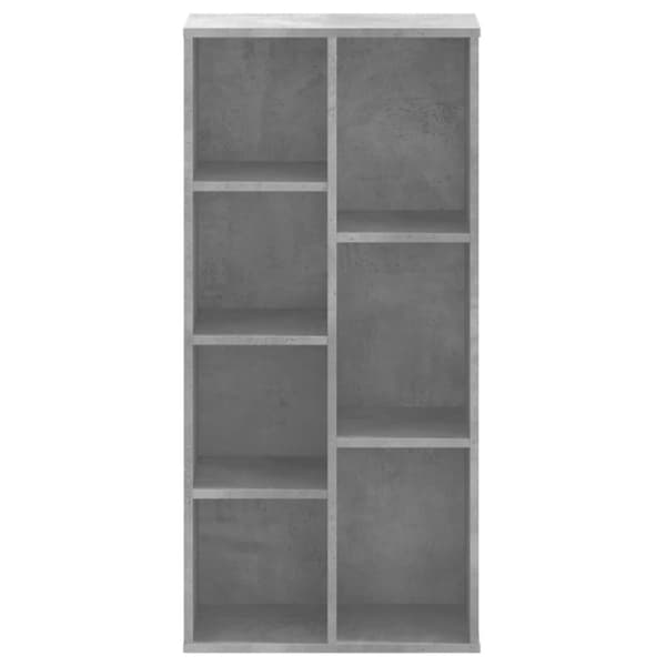 vidaXL bogreol 50x25x105 cm konstrueret træ betongrå