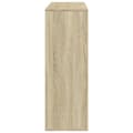Miniatyrbillede 6 af 11: vidaXL rumdeler 100x33x94,5 cm konstrueret træ sonoma-eg