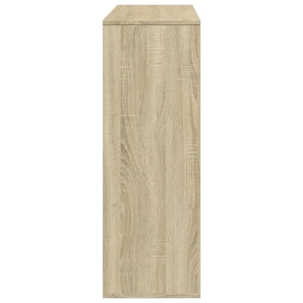 vidaXL rumdeler 100x33x94,5 cm konstrueret træ sonoma-eg