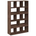 Miniatyrbillede 1 af 11: vidaXL bogreol 100x33x156,5 cm konstrueret træ brun egetræsfarve