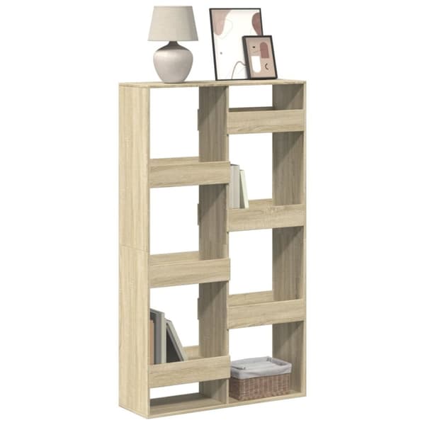 vidaXL bogreol 100x33x175 cm konstrueret træ sonoma-eg