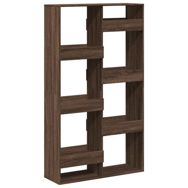 vidaXL bogreol 100x33x175 cm konstrueret træ brun egetræsfarve