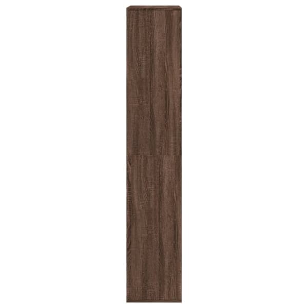 vidaXL bogreol 100x33x175 cm konstrueret træ brun egetræsfarve