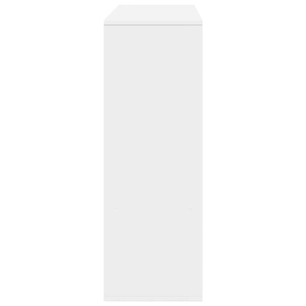 vidaXL rumdeler 100x33x94,5 cm konstrueret træ hvid