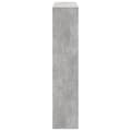 Miniatyrbilde 6 av 11: vidaXL Bokhylle betonggrå 100x33x156,5 cm konstruert tre