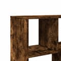 Miniatyrbilde 8 av 11: vidaXL Bokhylle røkt eik 100x33x156,5 cm konstruert tre
