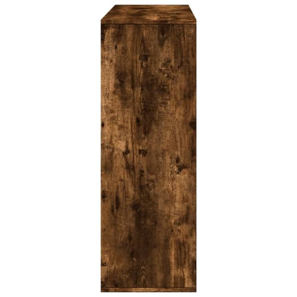vidaXL rumdeler 100x33x94,5 cm konstrueret træ røget egetræsfarve