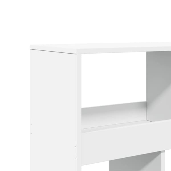 vidaXL bogreol 100x33x187,5 cm konstrueret træ hvid