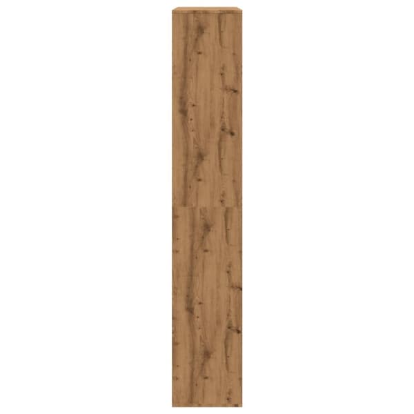 vidaXL bogreol 100x33x187,5 cm konstrueret træ kunsteg