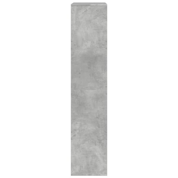 vidaXL bogreol 100x33x155,5 cm konstrueret træ betongrå