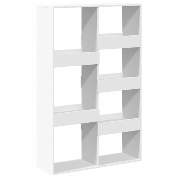 vidaXL bogskab 100x33x155,5 cm konstrueret træ hvid