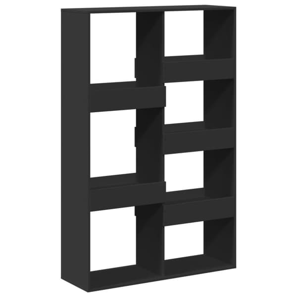 vidaXL Bokhylle svart 100x33x155,5 cm konstruert tre