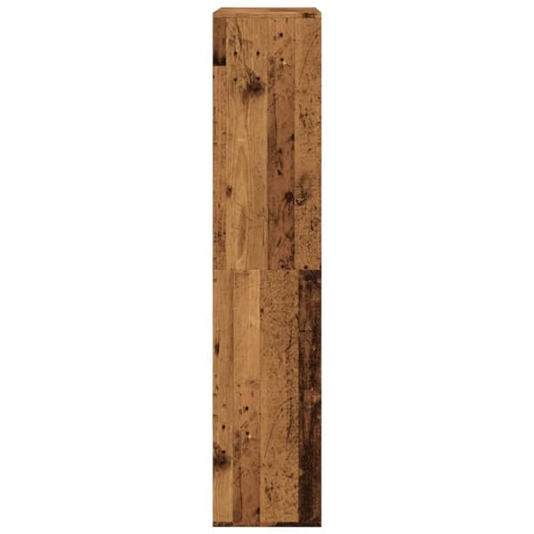 vidaXL Bokhylle gammelt tre 100x33x155,5 cm konstruert tre