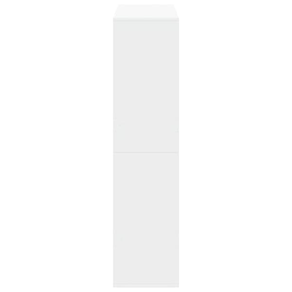 vidaXL bogreol 100x33x135 cm konstrueret træ hvid