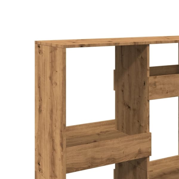 vidaXL bogreol 100x33x135 cm konstrueret træ kunsteg