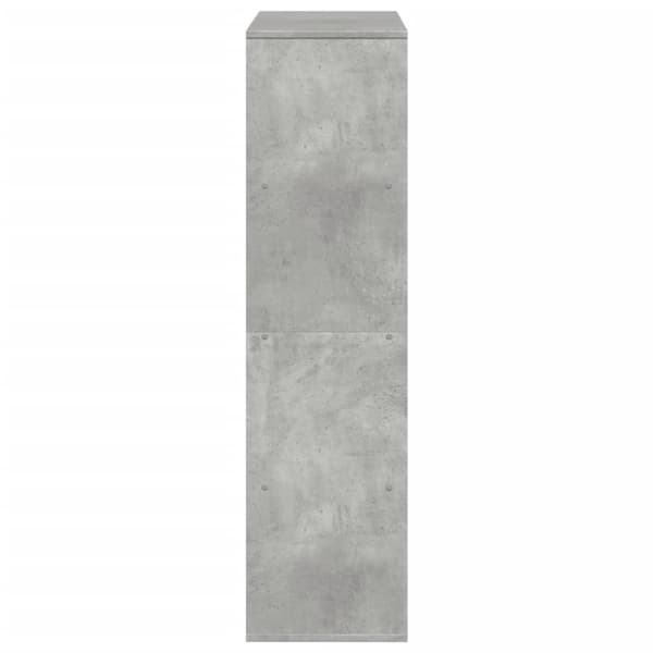 vidaXL Romdeler betonggrå 100x33x125,5 cm konstruert tre