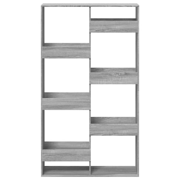 vidaXL Romdeler grå sonoma 100x33x175 cm konstruert tre