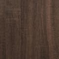 Miniatyrbilde 9 av 11: vidaXL Romdeler brun eik 100x33x175 cm konstruert tre
