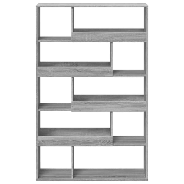 vidaXL Romdeler grå sonoma 100x33x156,5 cm konstruert tre