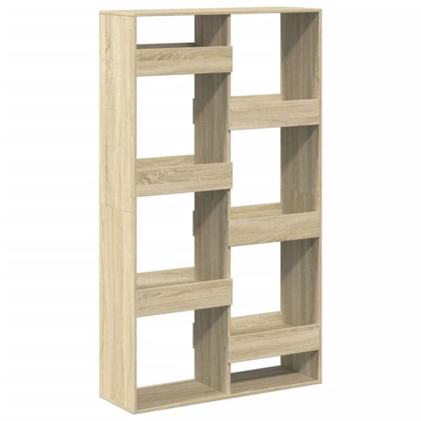 vidaXL Romdeler sonoma eik 100x33x175 cm konstruert tre