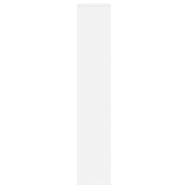 vidaXL Romdeler hvit 100x33x175 cm konstruert tre