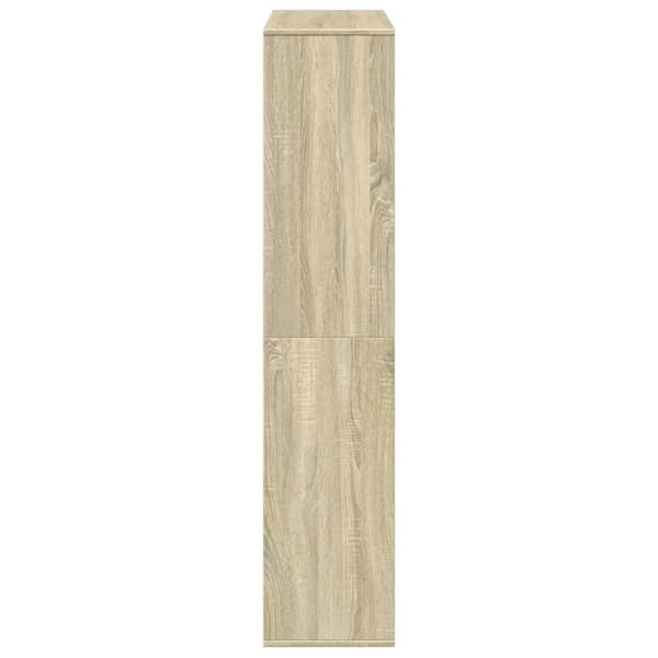 vidaXL Rumsavdelare sonoma-ek 100x33x156,5 cm konstruerat trä