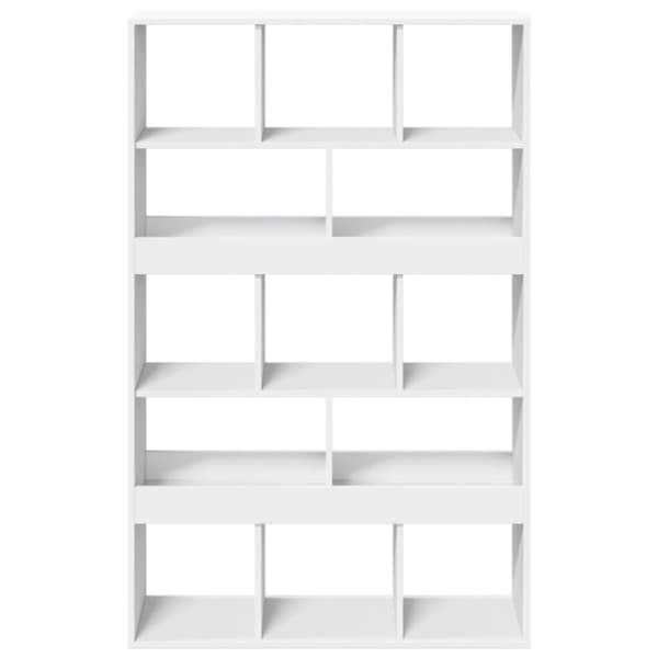 vidaXL rumdeler 100x33x156,5 cm konstrueret træ hvid