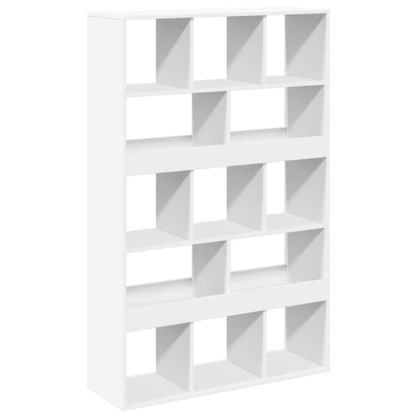 vidaXL rumdeler 100x33x156,5 cm konstrueret træ hvid