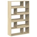 Miniatyrbillede 7 af 11: vidaXL rumdeler 100x33x156,5 cm konstrueret træ sonoma-eg