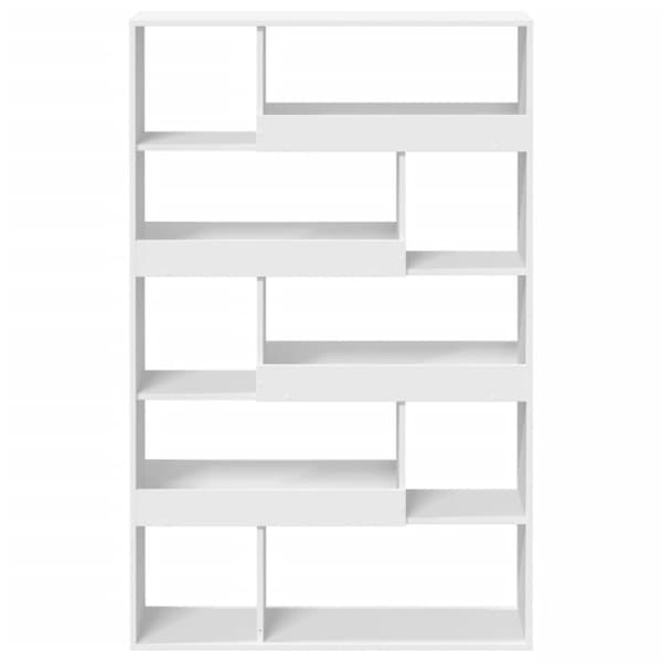 vidaXL Romdeler hvit 100x33x156,5 cm konstruert tre