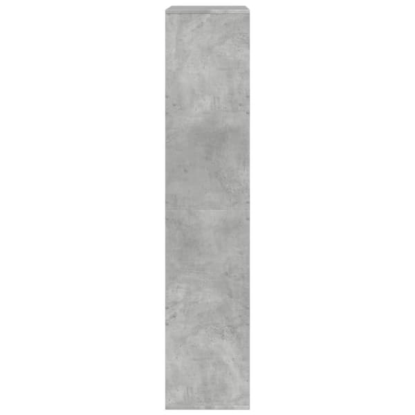 vidaXL Romdeler betonggrå 100x33x155,5 cm konstruert tre