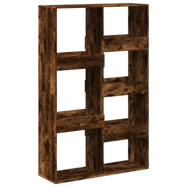vidaXL Romdeler røkt eik 100x33x155,5 cm konstruert tre