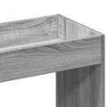 Miniatyrbilde 10 av 11: vidaXL Highboard grå sonoma 63x33x180 cm konstruert tre