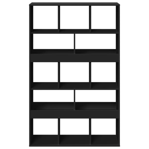 vidaXL Huoneenjakaja musta 100x33x156,5 cm tekninen puu