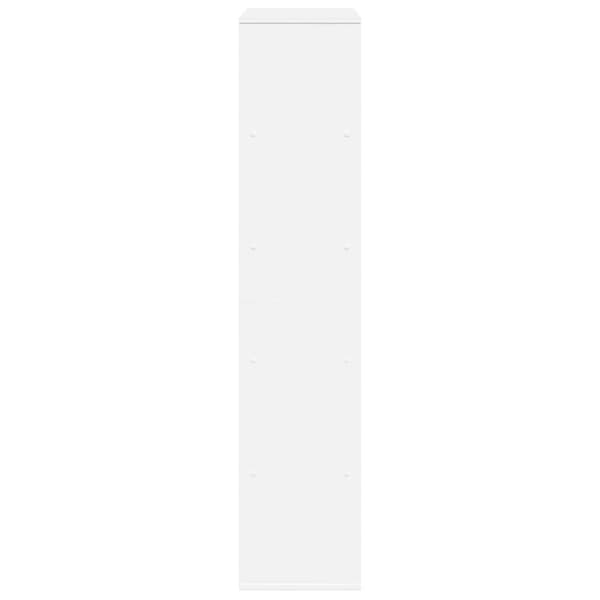 vidaXL rumdeler 100x33x156,5 cm konstrueret træ hvid